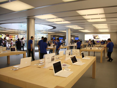 数码直击 苹果浦东店——仪器仪表销售种类之冠